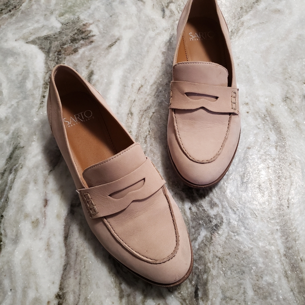 Franco Sarto | Genuine Leather Flats Loafers 7.5